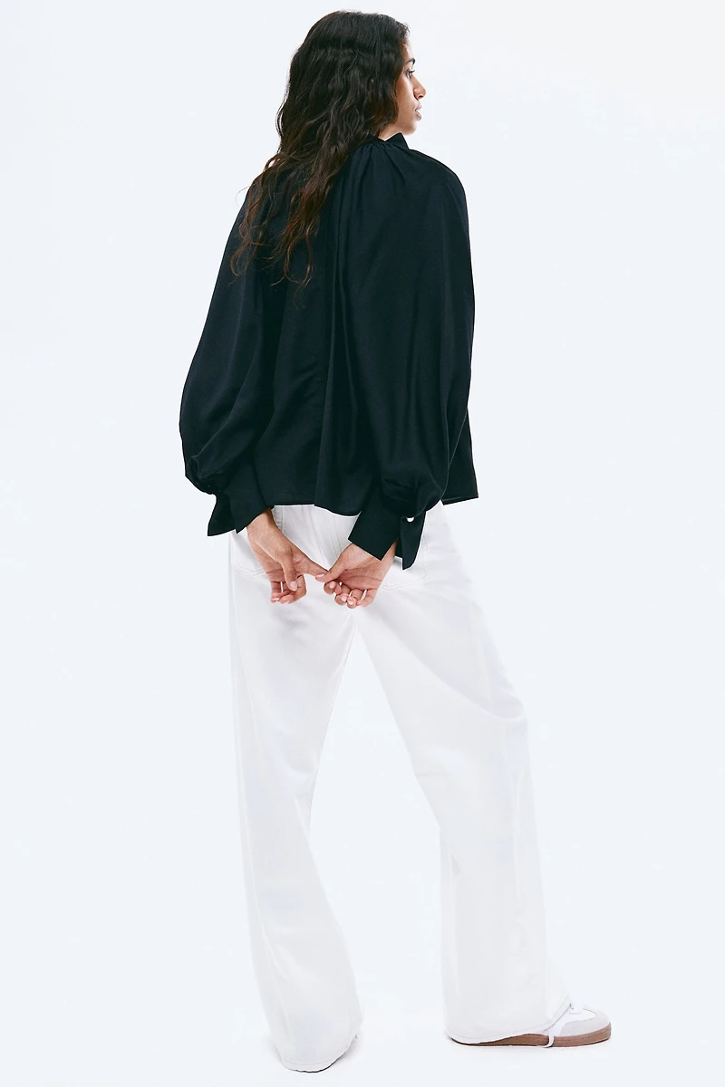 Blouse à manches ballon