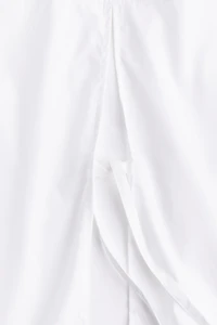Chemise courte avec détail à nouer