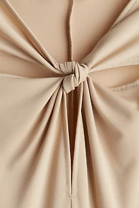 Knot-Detail Dress