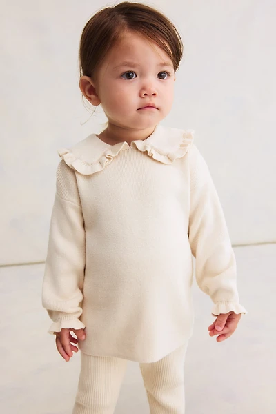 2-piece Rib-Knit Cotton Set