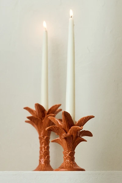 Small Palm Tree Candlestick