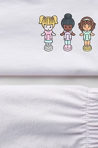 2-Piece Printed Cotton Set