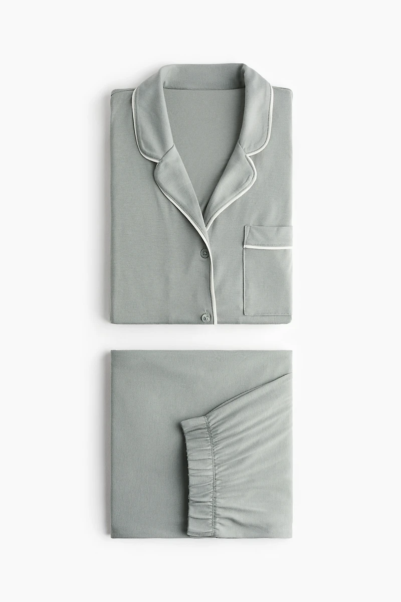 Viscose-Blend Pajamas