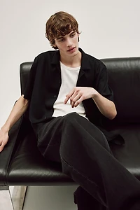 Regular Fit Lyocell Resort Shirt