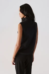 Regular-Fit Fleece Sports Vest
