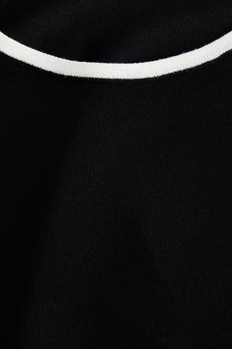 Fine-Knit T-Shirt