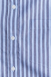 Oversized Cotton Poplin Shirt