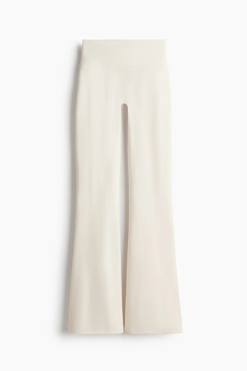 Flared Sports Fleece Leggings with SoftMove™