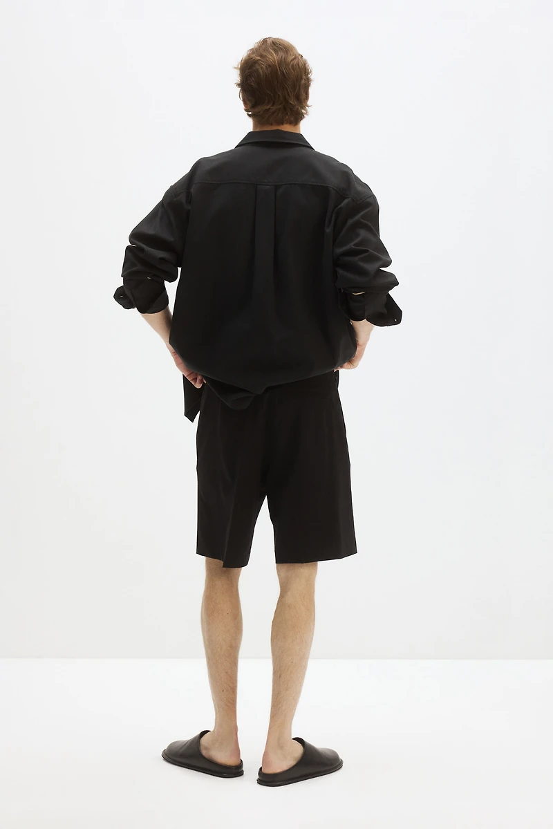 Four-Way Stretch Loose-Fit Shorts