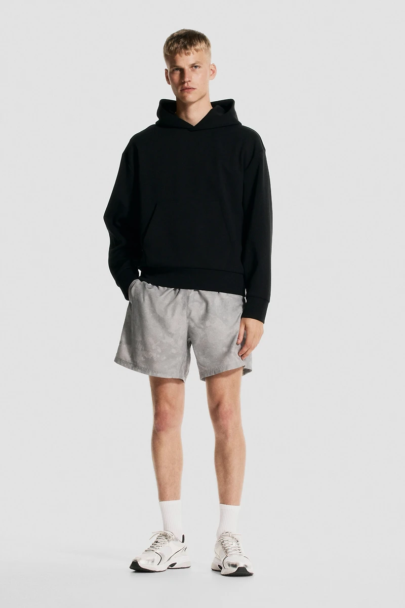Oversized Fit Sports Hoodie with DryMove™