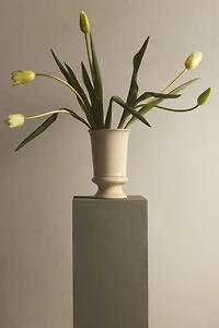 Reactive-Glaze Terracotta Vase