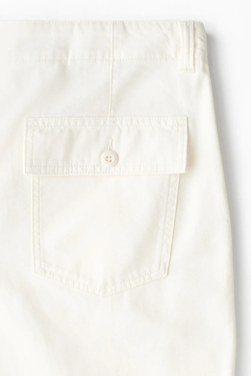 Relaxed-Fit Twill Pants