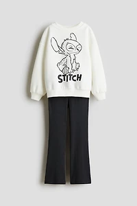 2-Piece Sweatshirt and Leggings Set