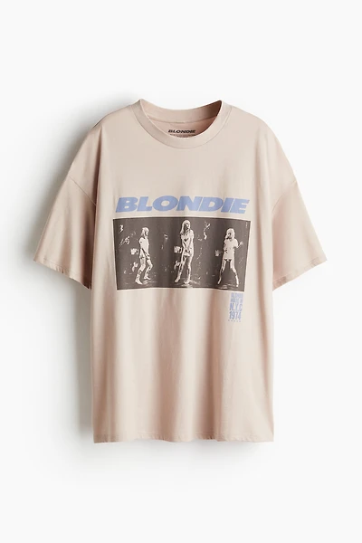 T-shirt grande taille imprimé