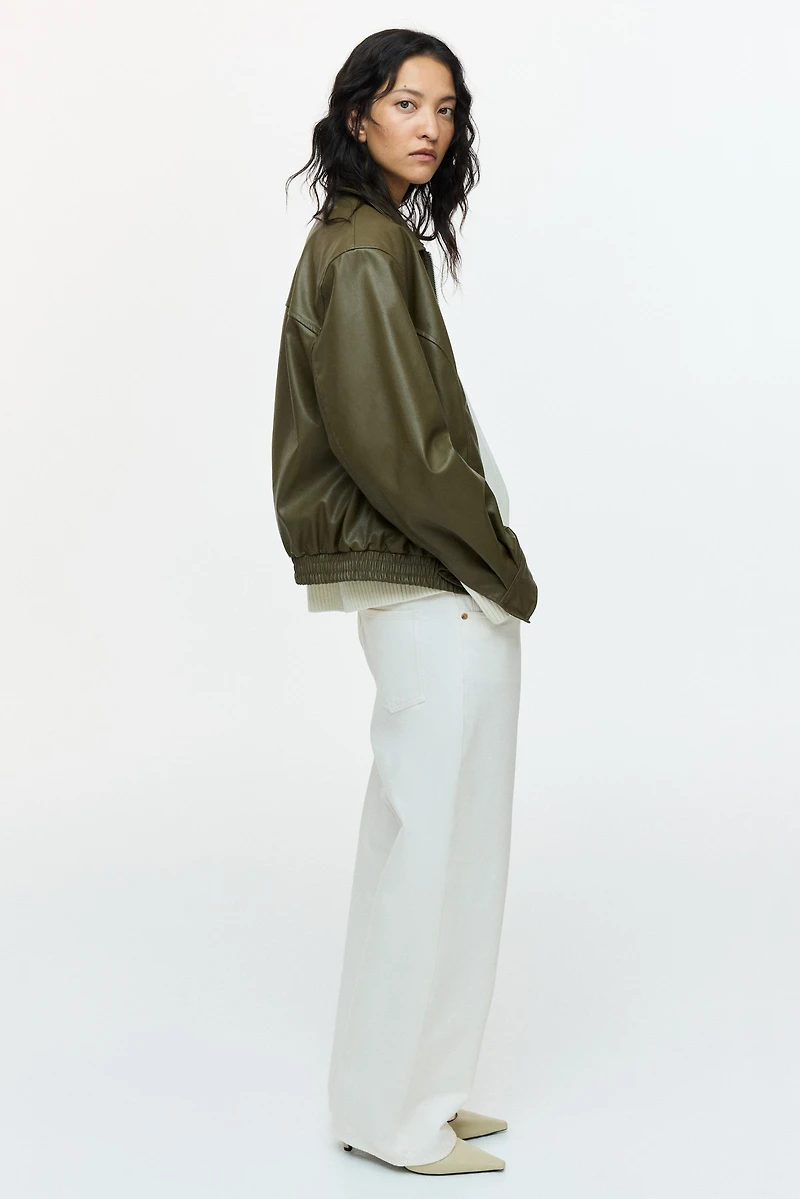 Jean classique aux jambes larges