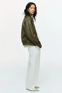 Jean classique aux jambes larges