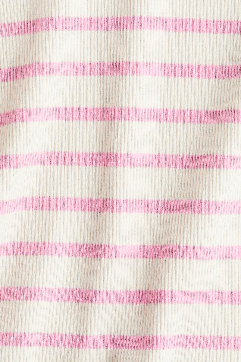 Ribbed Jersey Top