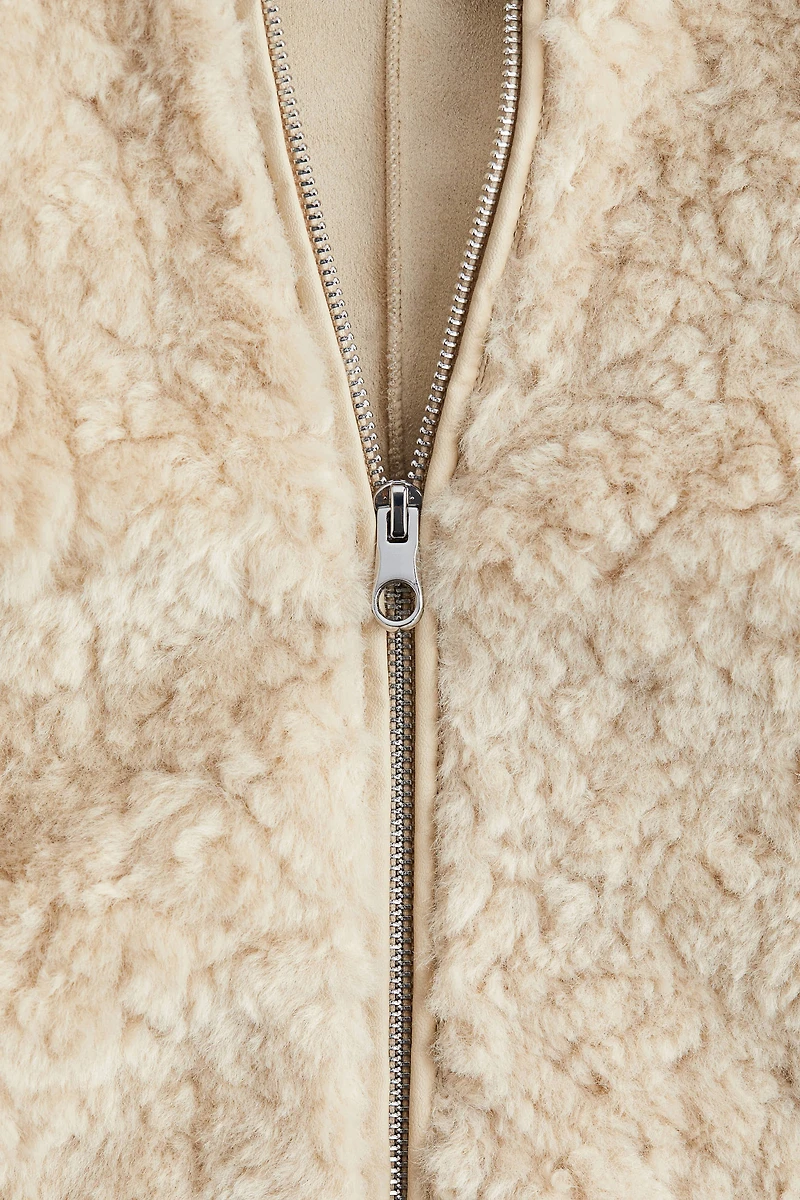 Hooded Teddy Fleece Jacket