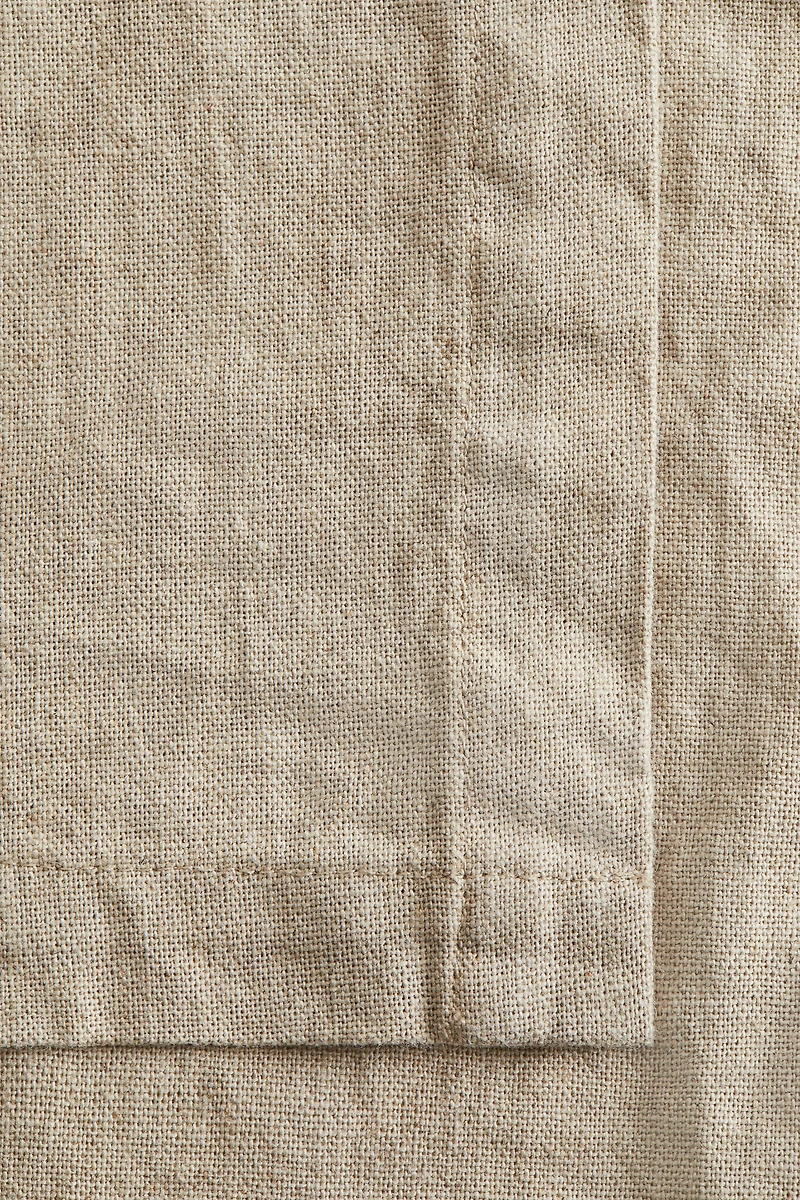 Linen-blend Tablecloth