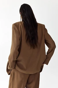 Blazer à fermeture croisée