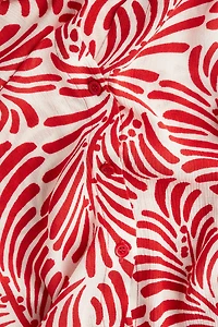 Chemise en viscose froissée