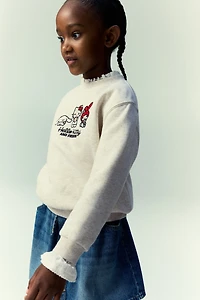 Sweatshirt with Motif