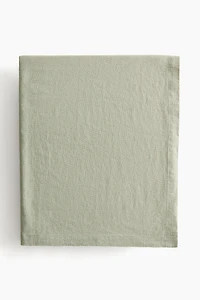 Linen-Blend Tablecloth