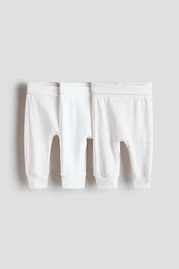 3-pack Foldover-Waist Pants