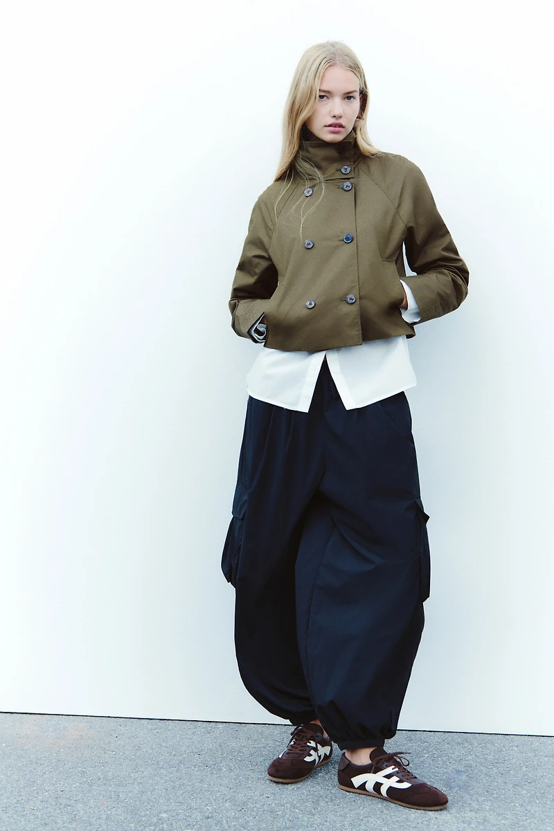 Imperméable court