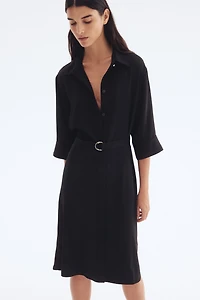 Shirt Dress with Belt