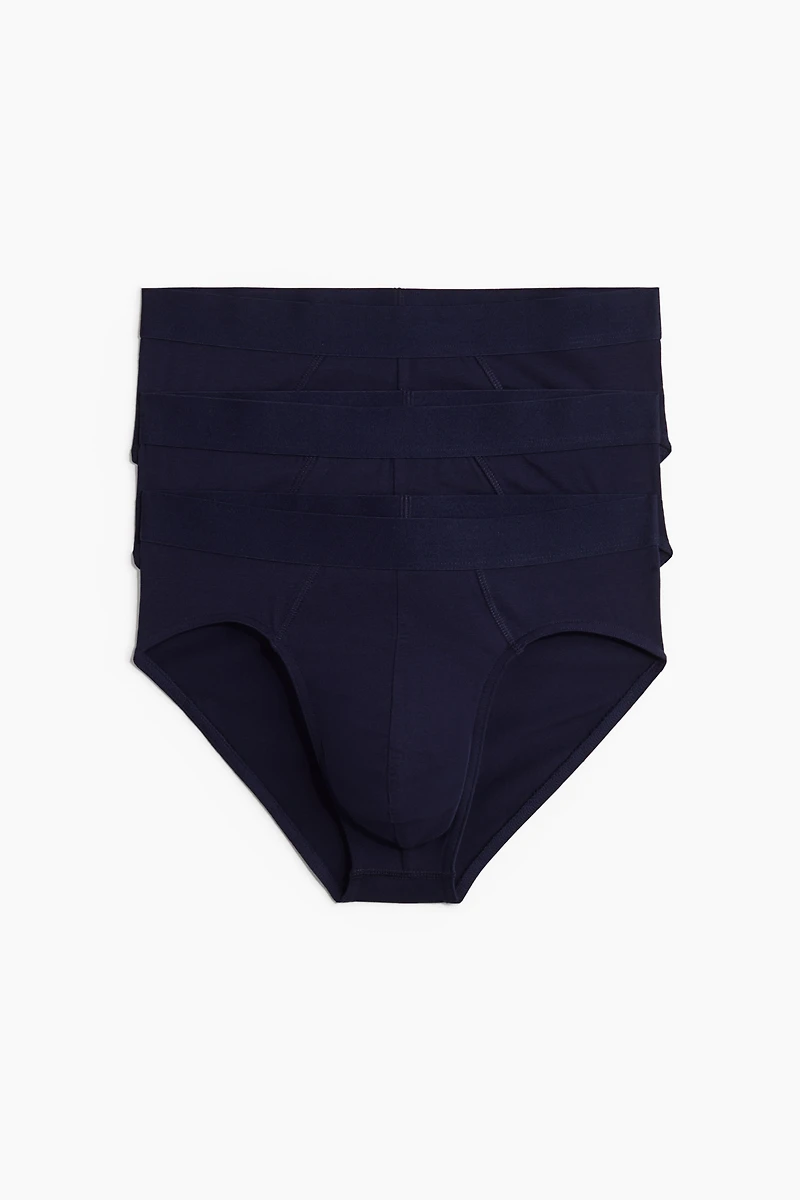 3-pack Briefs with Lycra®