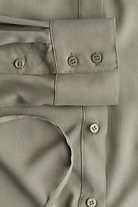 MAMA Before & After Tie-belt Shirt