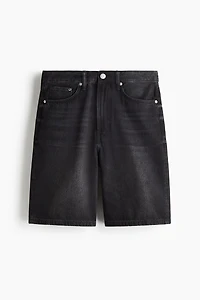 Relaxed Fit Denim Shorts