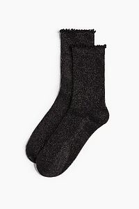 5-Pack Rib-Knit Socks