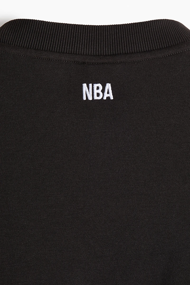 Oversized Printed Sweatshirt