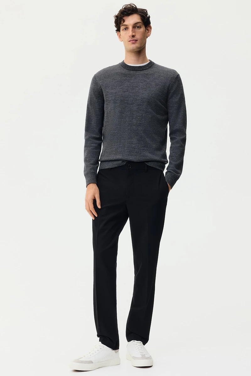 Slim-Fit Tailored Pants