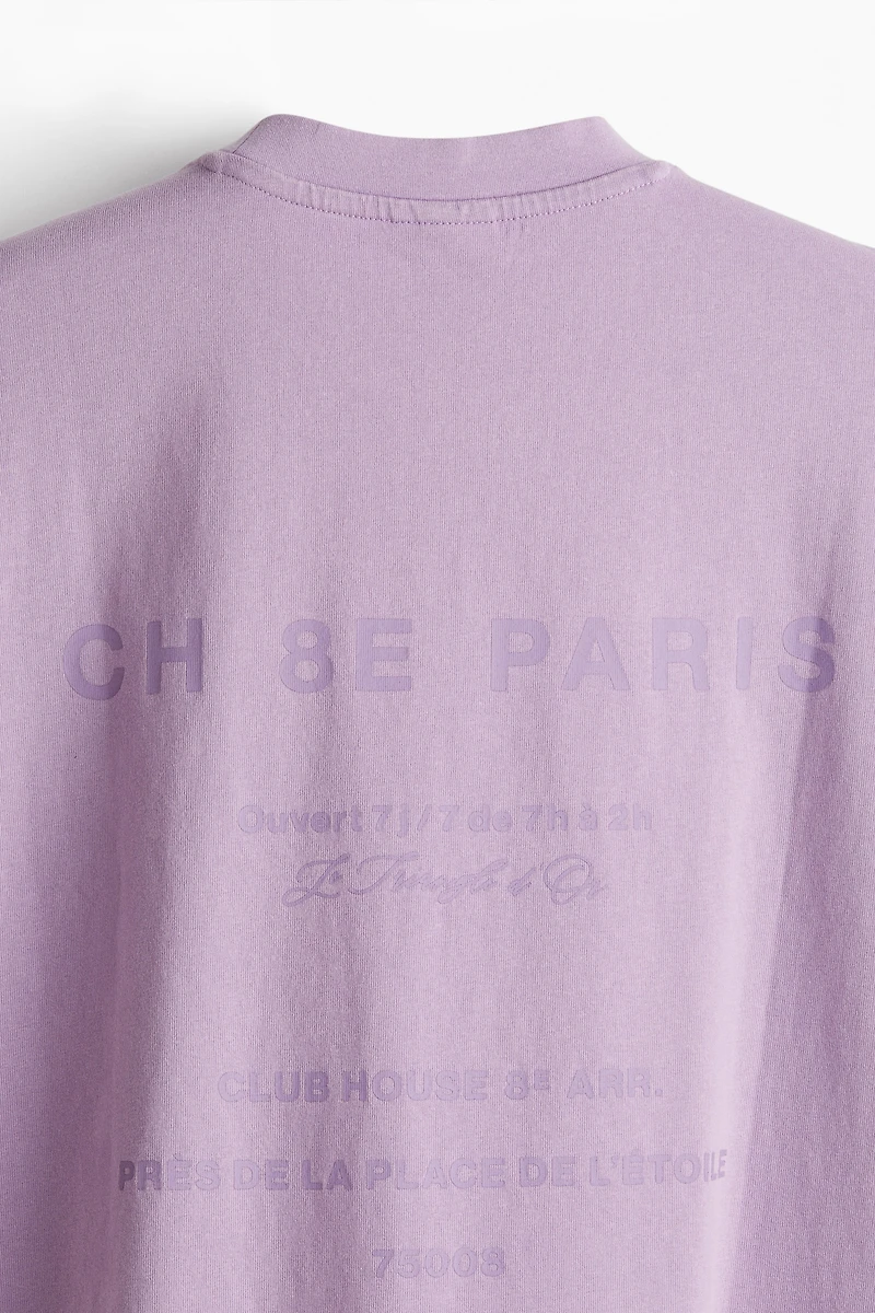 Boxy-Fit Washed T-Shirt