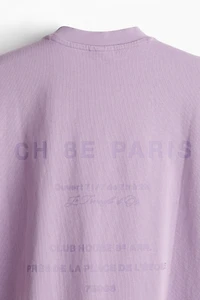 Boxy-Fit Washed T-Shirt