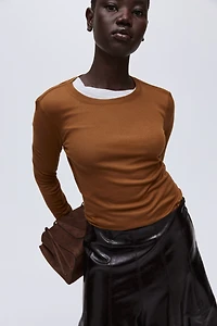 Pima Cotton Jersey Top