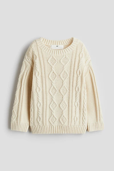 Cable-Knit Sweater