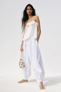 Camisole Top with Eyelet Embroidery