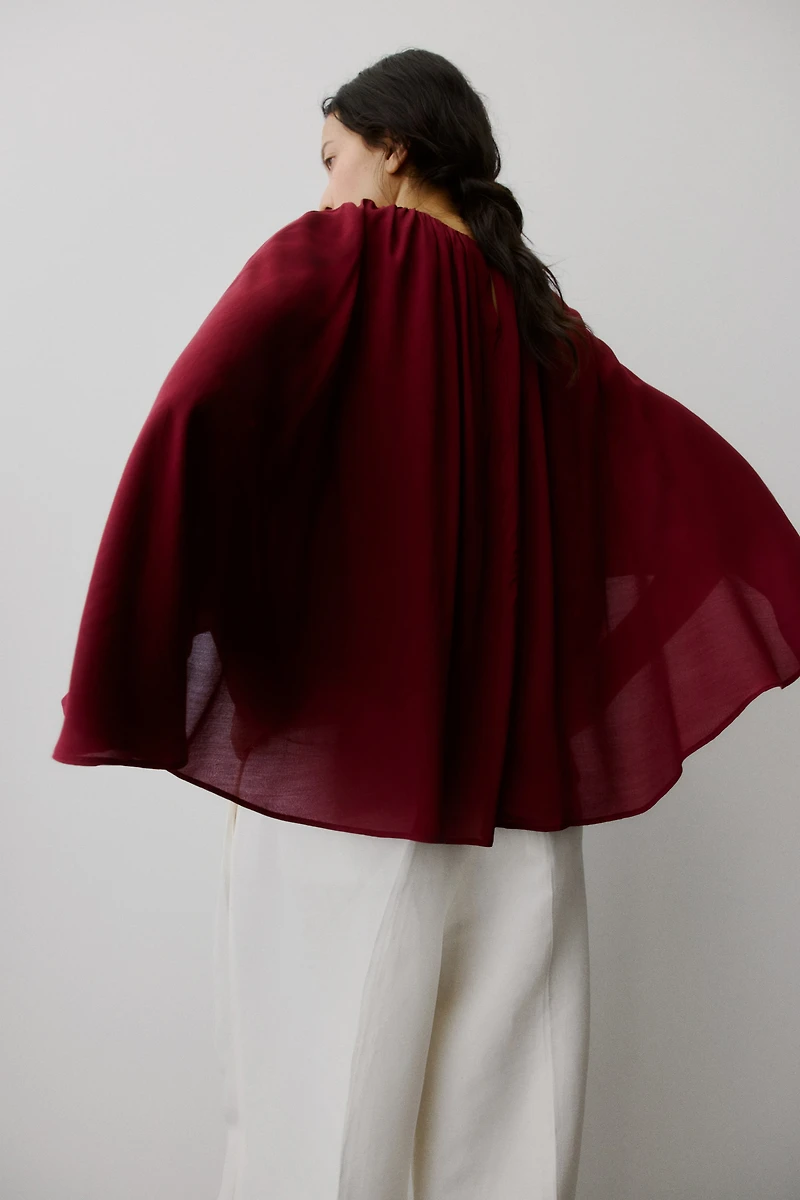 Cape Blouse