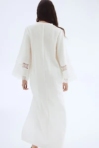 Embroidered-Detail Dress