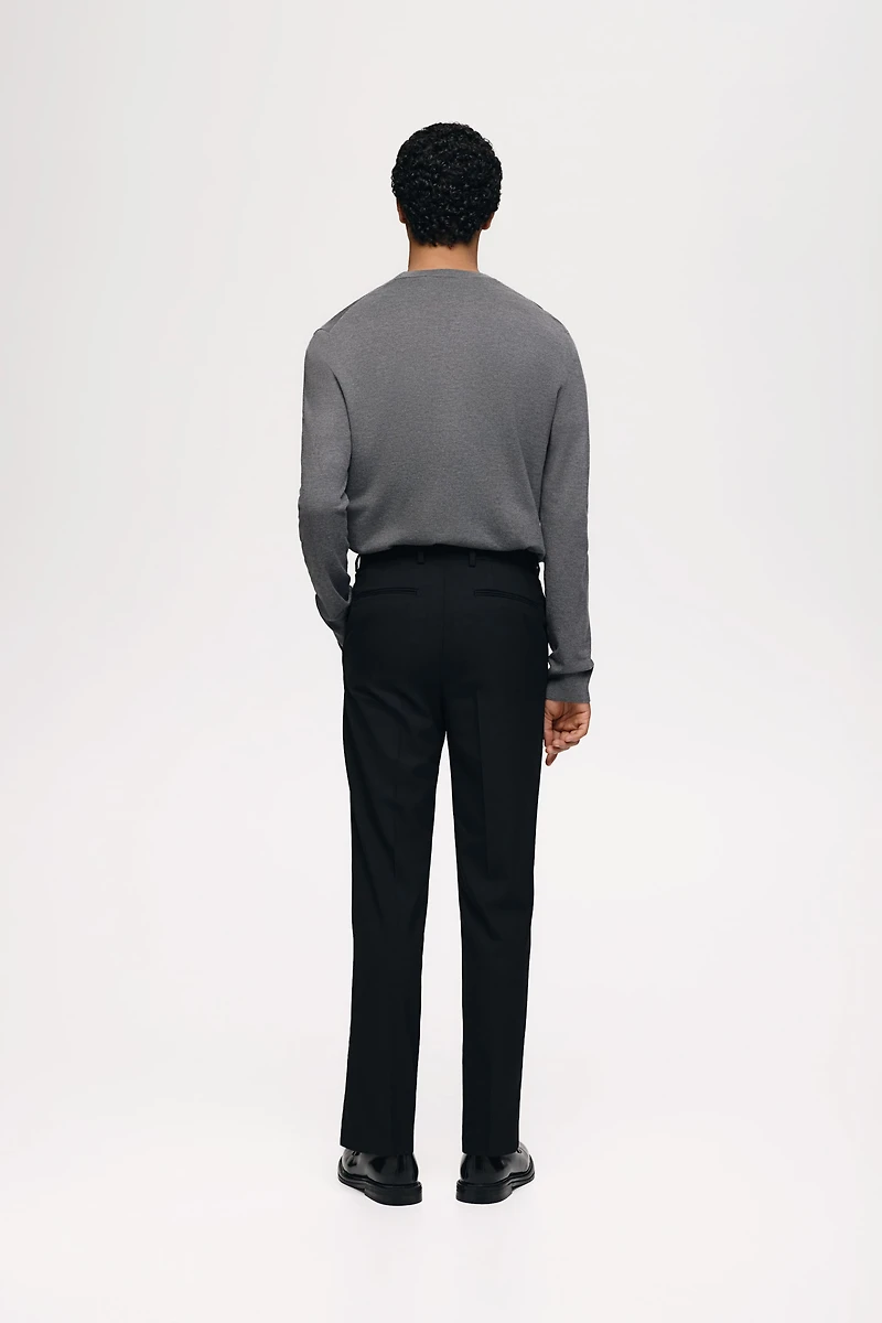 Slim-Fit Suit Pants