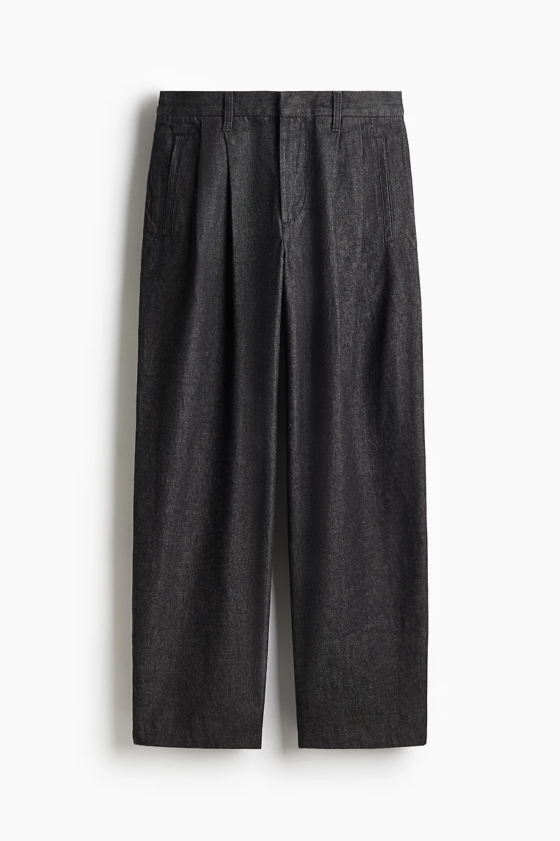 Relaxed-Fit Denim Pants