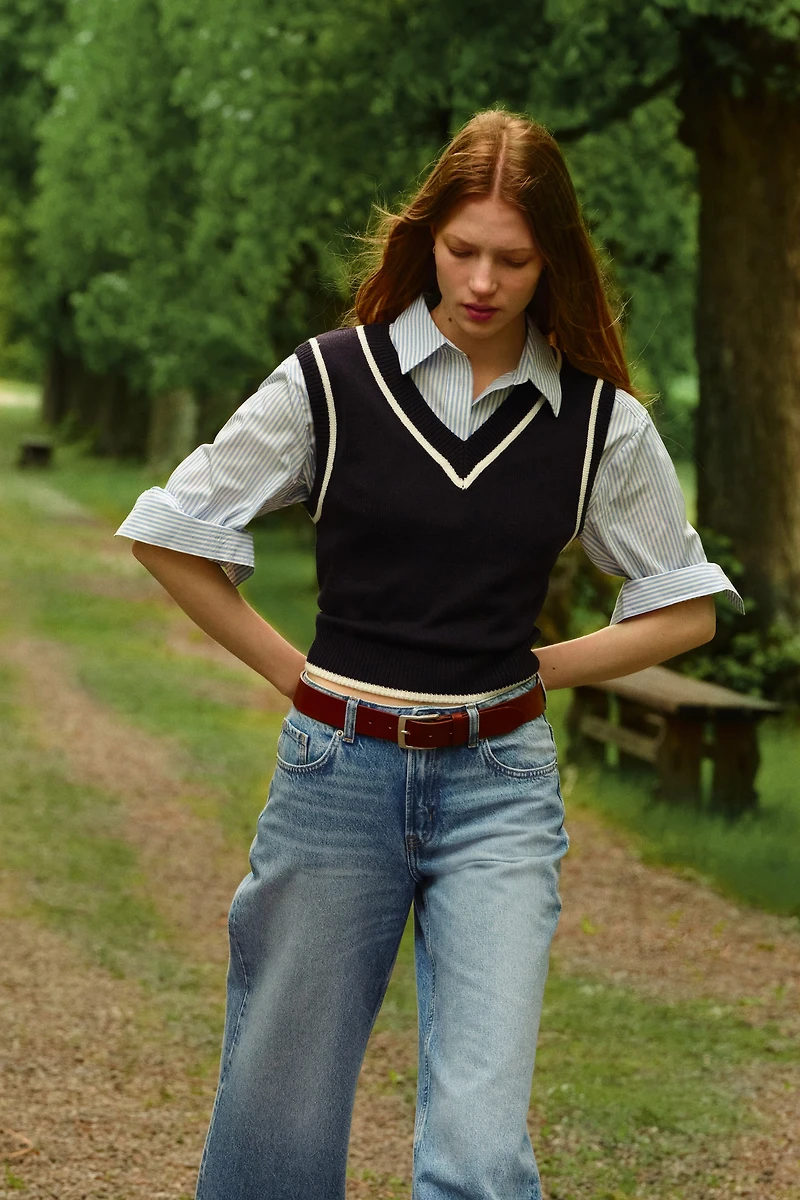 Bleecker High Rise Wide Leg Jeans