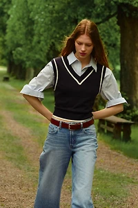 Bleecker High Rise Wide Leg Jeans