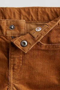 Slim Fit Corduroy Pants