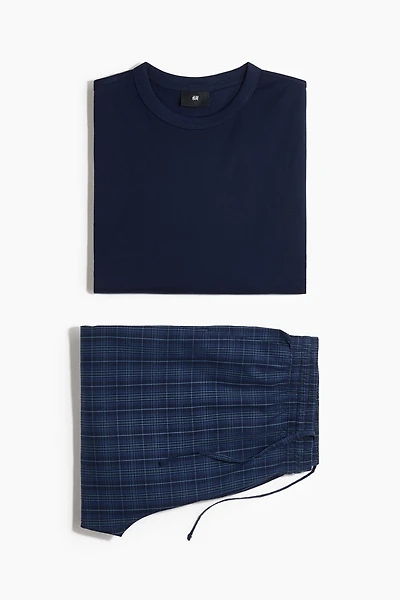 2-Piece Cotton Loungewear Set