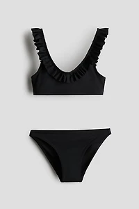 Ruffle-Trimmed Two-Piece Swimsuit